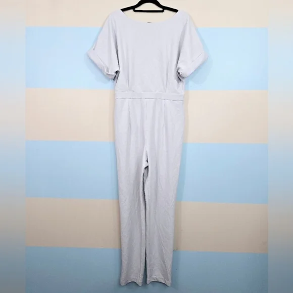 NWT Alexia Admor Sadie Boatneck Tapered Jumpsuit